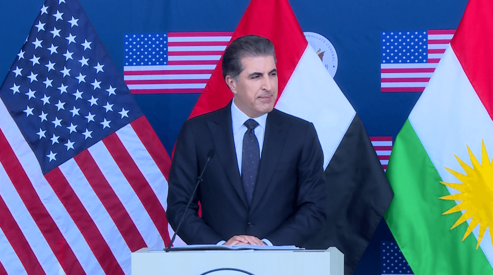 نيجيرفان بارزاني: افتتاح القنصلية الأميركية بأربيل رسالة تعكس أهمية كوردستان