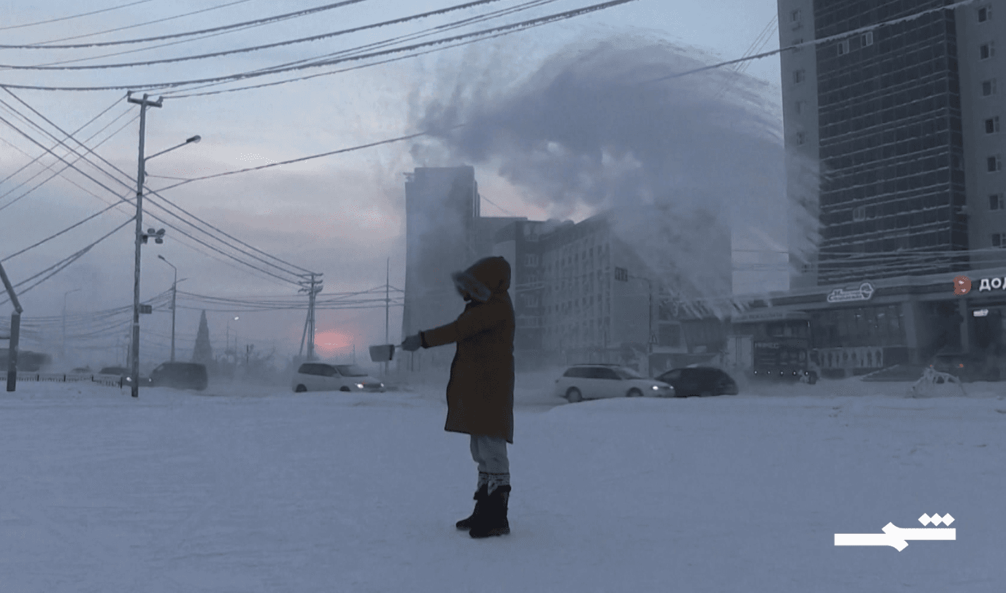 ياكوتسك الروسية تسجل 45 درجة مئوية تحت الصفر