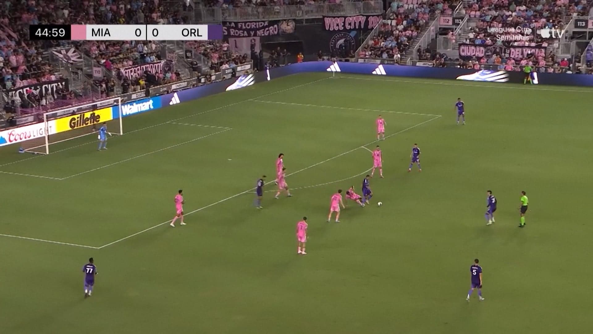 ميسي يقود إنتر ميامي لتجاوز أورلاندو سيتي 3-1