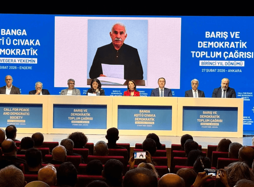 أوجلان يوجه رسالة في الذكرى الأولى لنداء "السلام والمجتمع الديمقراطي" 