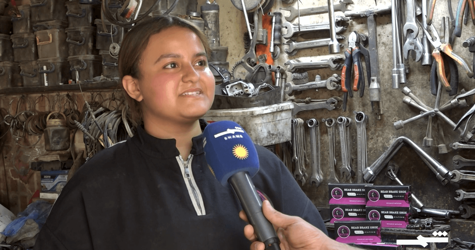 حبيبة الشيمي.. ميكانيكية شابة تكسر الصورة النمطية في الجيزة