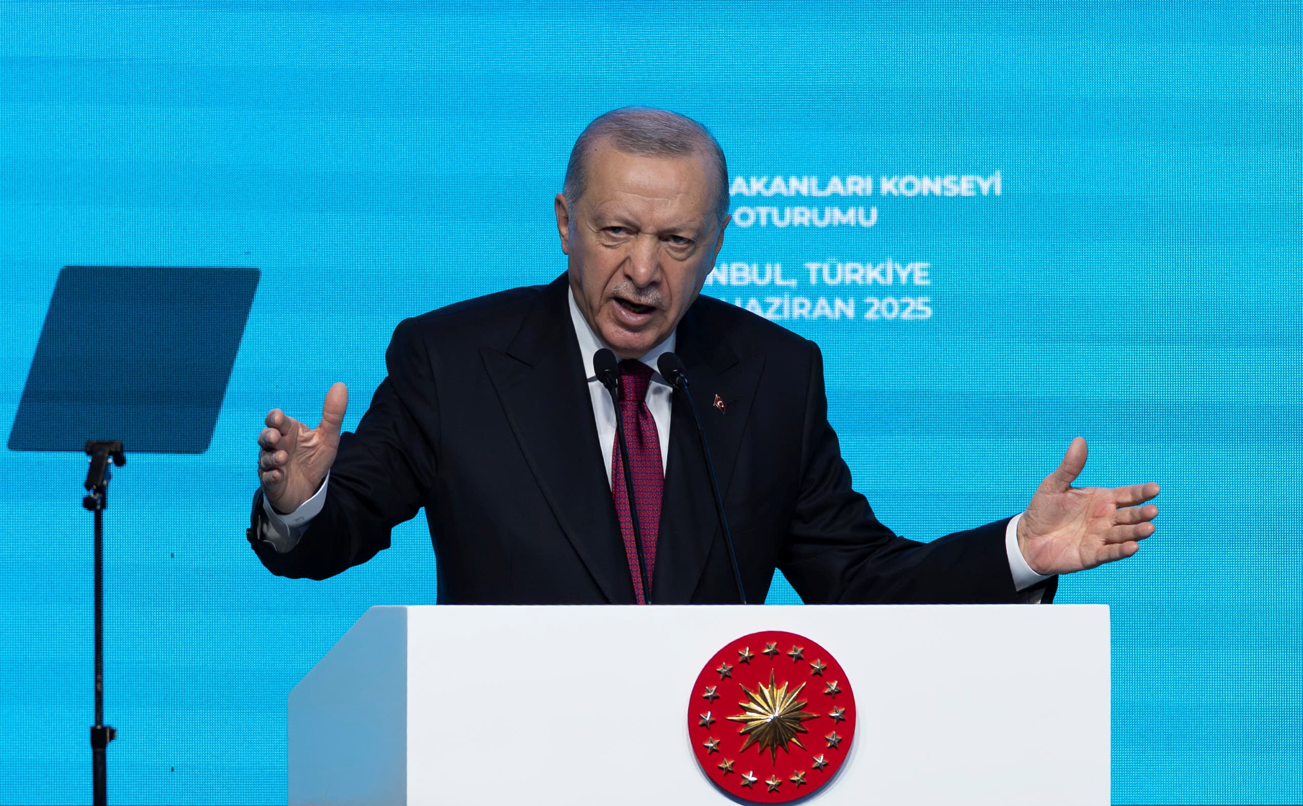 إردوغان: متفائلون بانتصار إيران وندين الهجمات الإسرائيلية