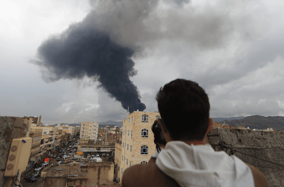 قتلى وجرحى في الغارات الإسرائيلية على صنعاء