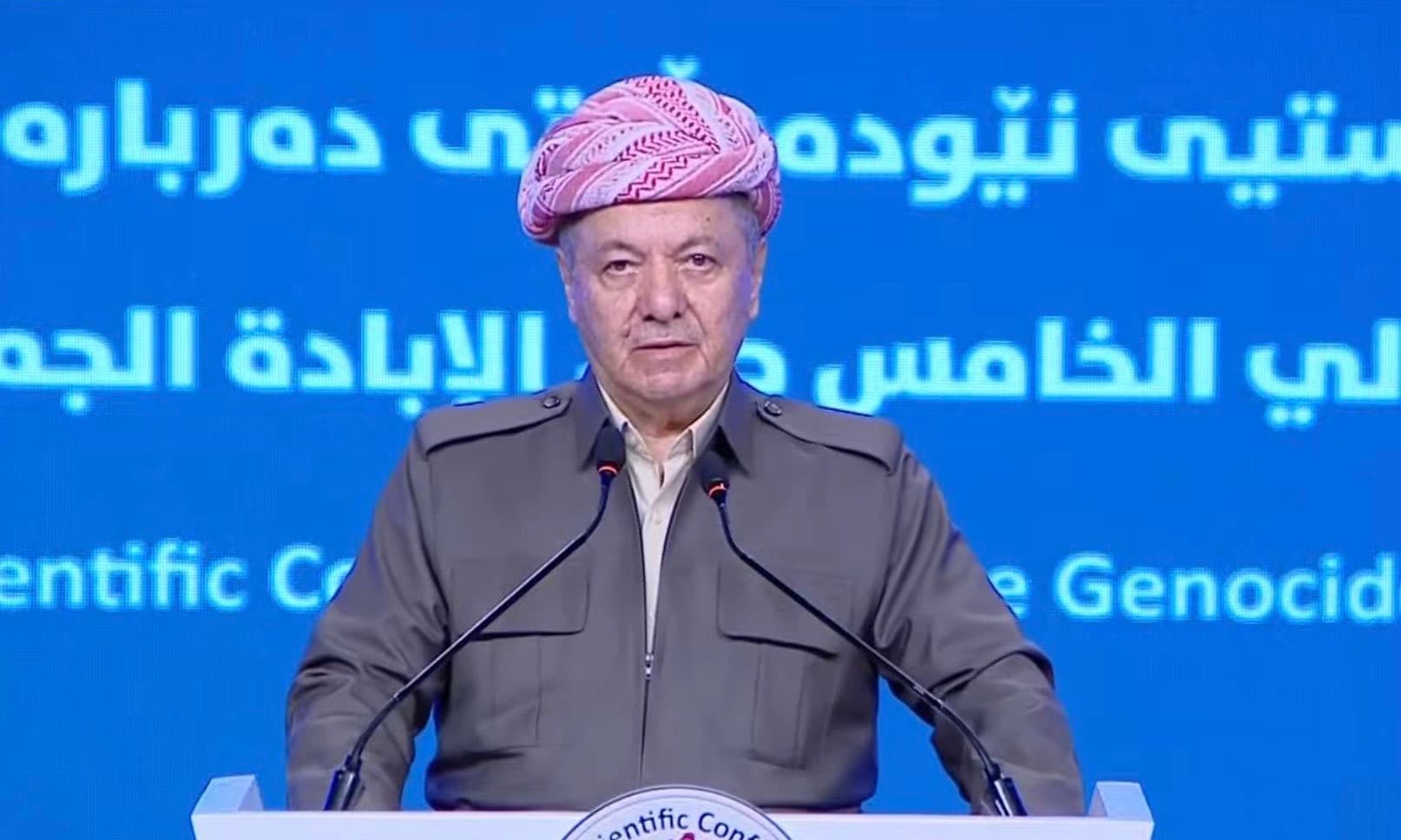 الرئيس بارزاني: جرائم الأنفال إبادة جماعية وواجب الحكومة الاتحادية تعويض الضحايا