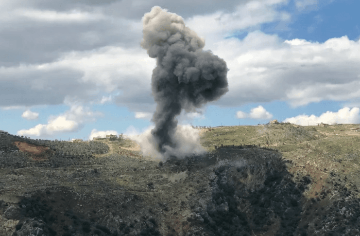 إسرائيل تعلن استهداف عناصر لحزب الله جنوب لبنان