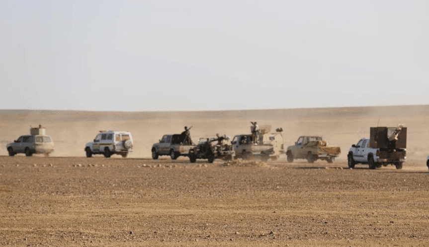 "الحشد الشعبي" يعلن اعتقال قيادي خطير في داعـش بعد تسلله من سوريا (صورة)