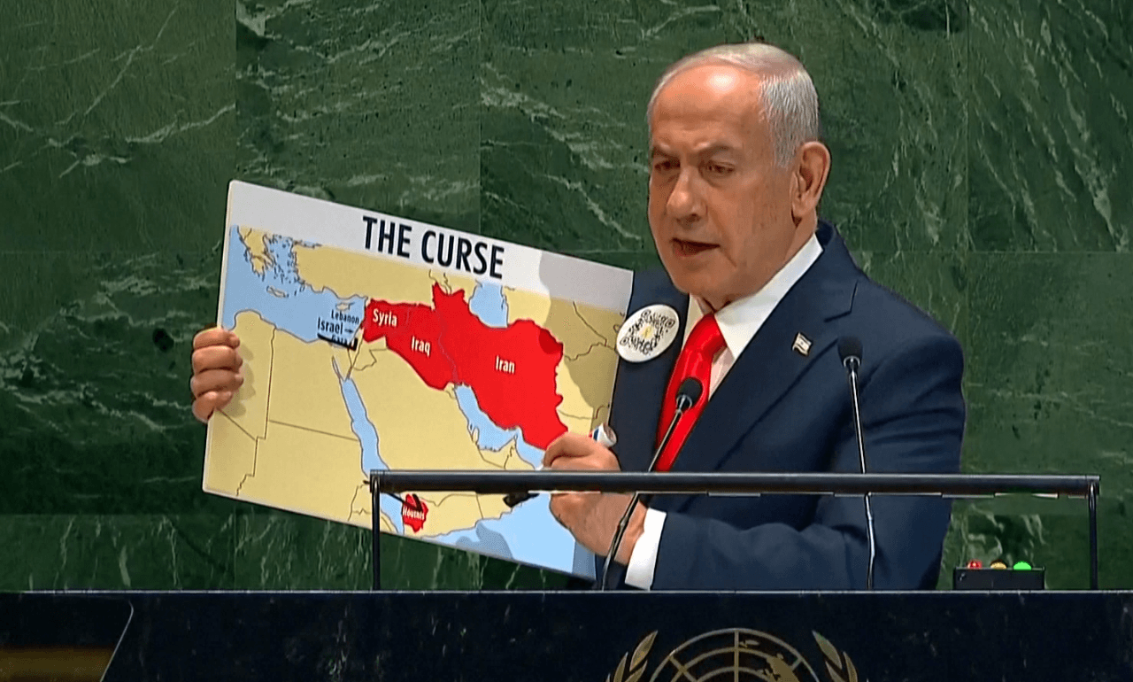 نتنياهو يروج لإنجازاته العسكرية أمام الأمم المتحدة