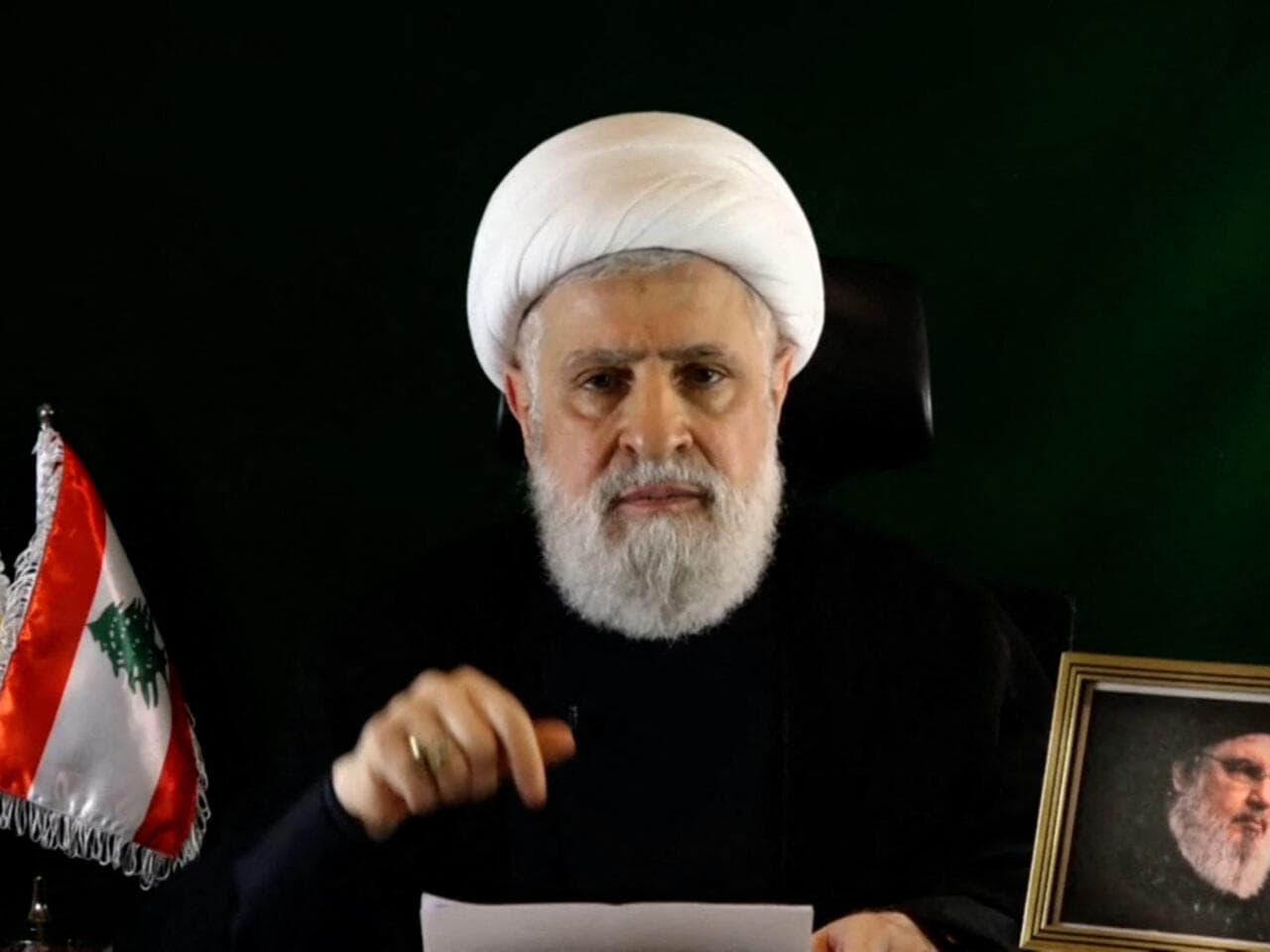 أمين عام حزب الله يرفض التحذيرات الأميركية من التدخل