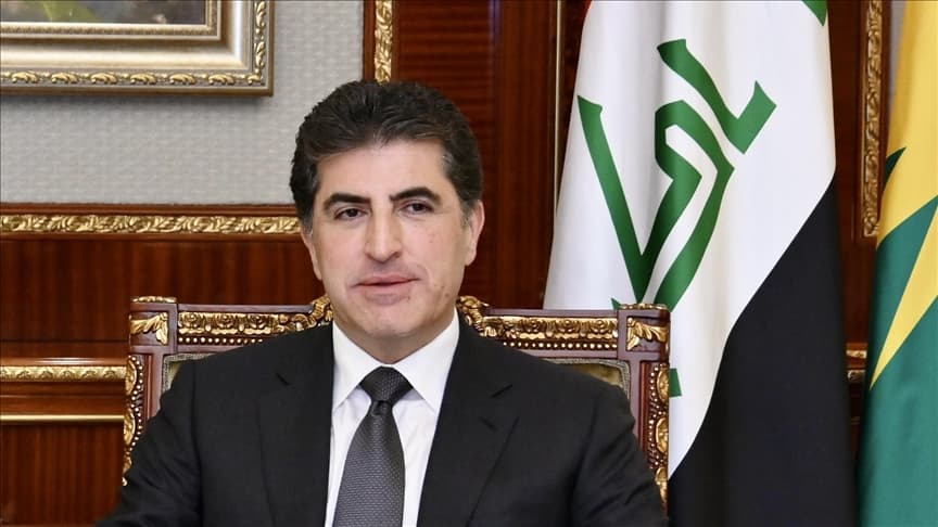 نيجيرفان بارزاني: نتابع بقلق الاشتباكات في سوريا ونحذر من تهديد الاستقرار وعودة داعش