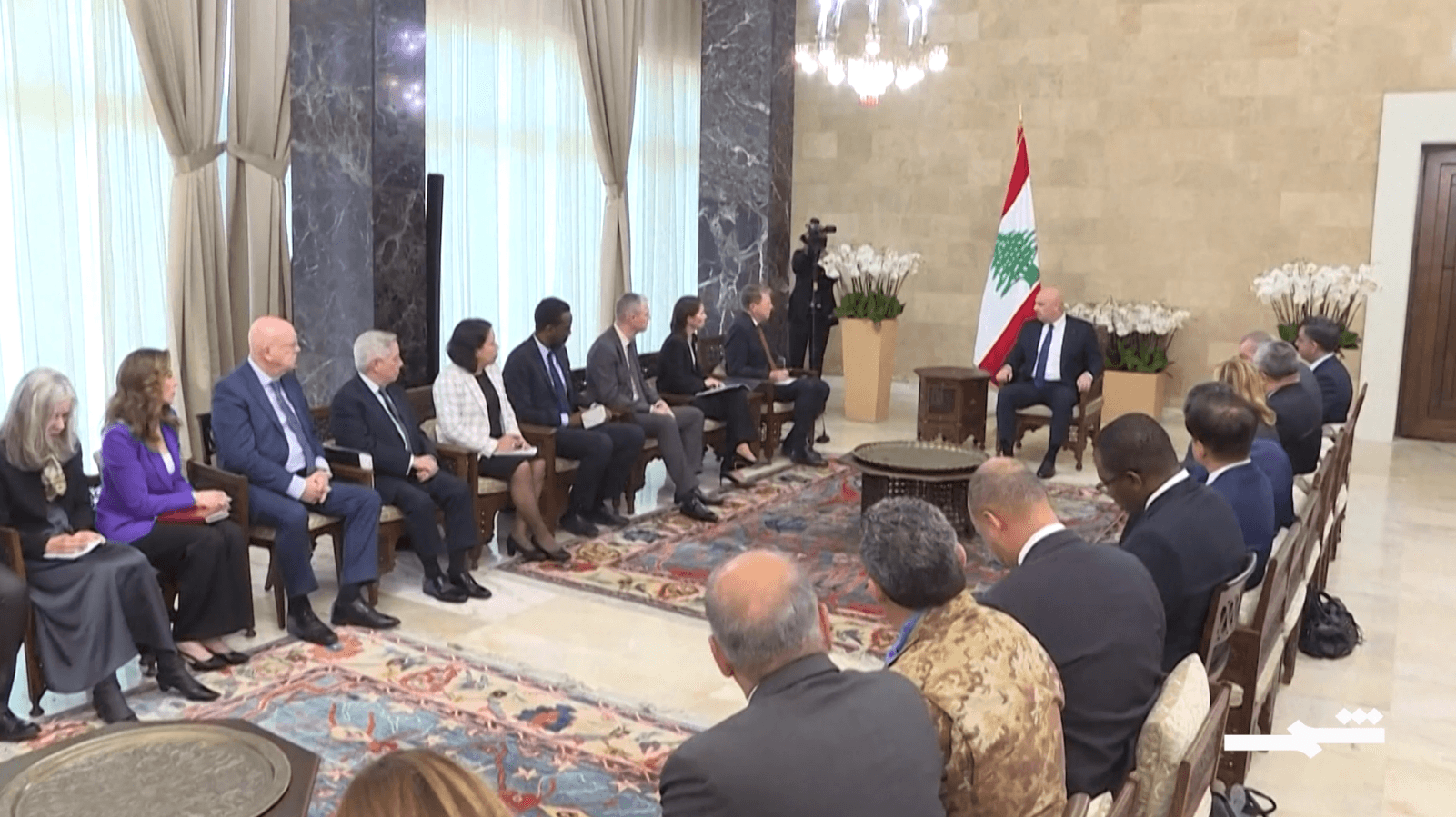 وفد مجلس الأمن يختتم لقاءاته الرسمية مع المسؤولين اللبنانيين