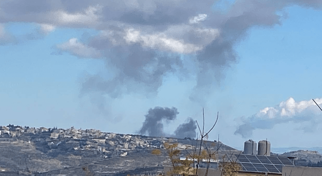 سلسلة غارات إسرائيلية تستهدف بلدات جنوب وشرق لبنان   