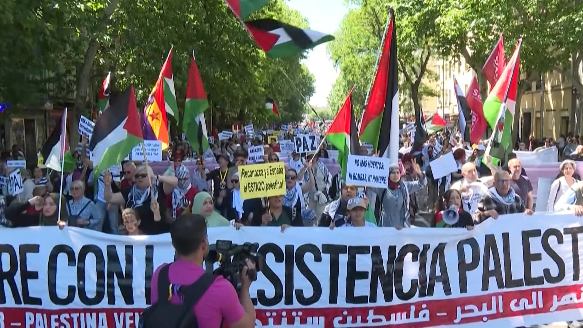 الكوفية الفلسطينية تتحول إلى رمز لمواجهة الظلم والتقشف في أوروبا