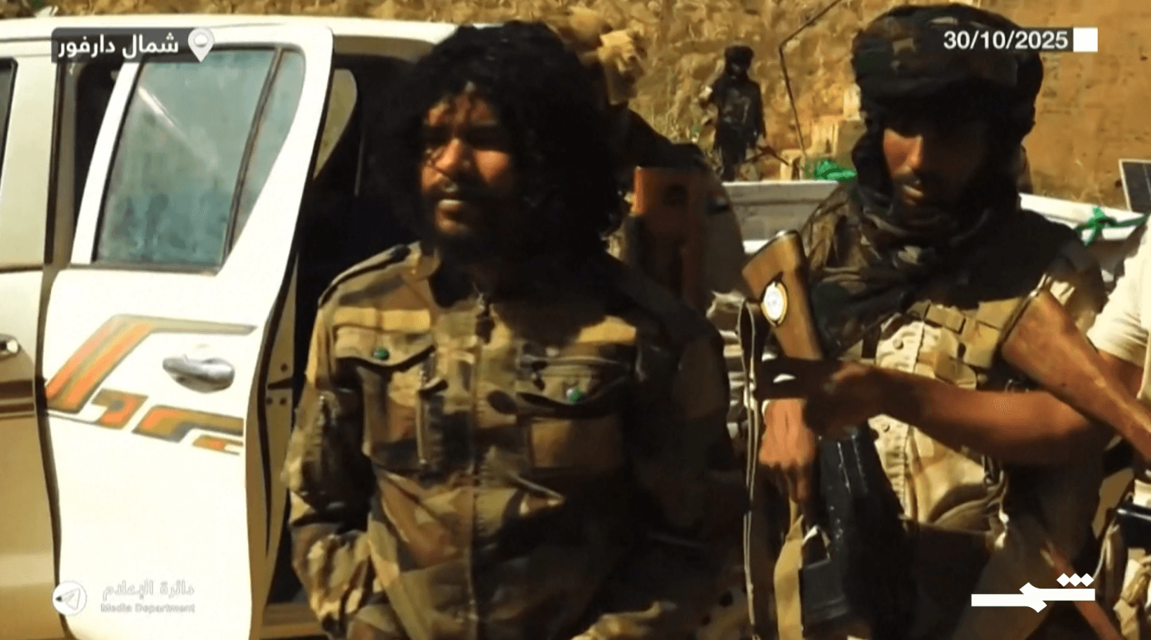 الدعم السريع يوقف مقاتلين بتهم انتهاكات في الفاشر 