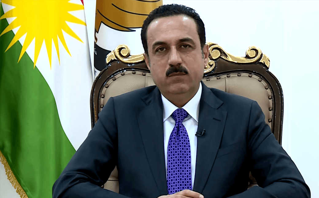 أوميد خوشناو، محافظ أربيل، يعلن استشهاد رجل وامراة إثر سقوط طائرة مسيرة على منزلهم في قرية زركه زوي