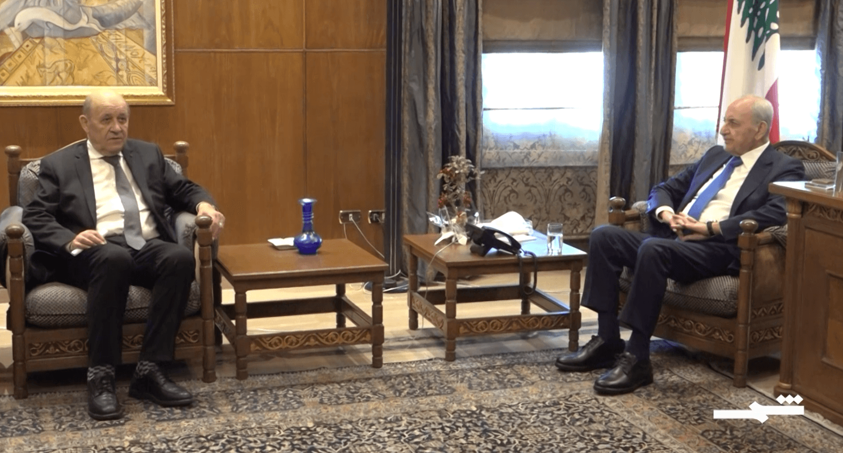 لودريان في بيروت لإعادة تحريك المسار التفاوضي مع إسرائيل