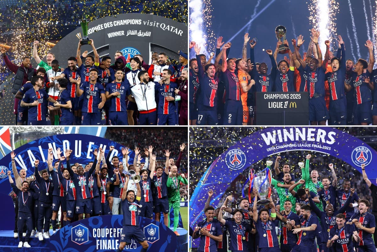 باريس سان جيرمان يتوج بلقب دوري الأبطال الأول