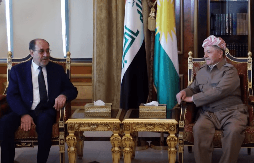 الرئيس مسعود بارزاني والمالكي يبحثان تشكيل الحكومة العراقية