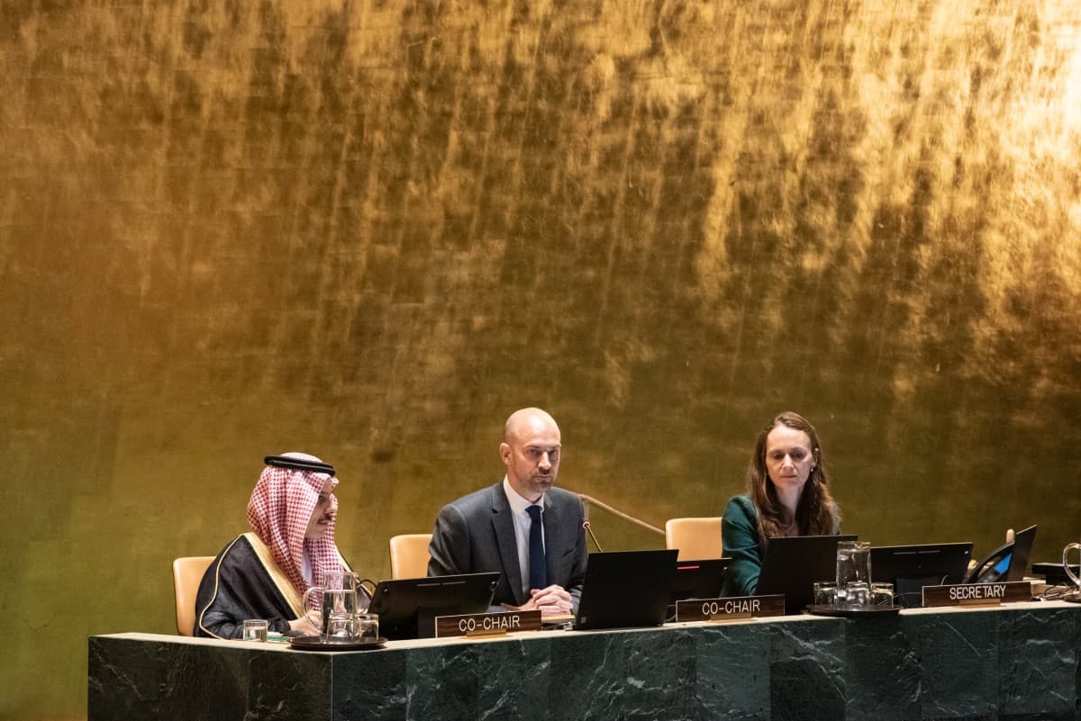 مؤتمر نيويورك ينعش حل الدولتين للقضية الفلسطينية 