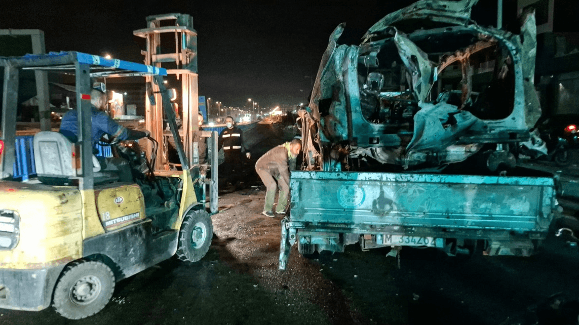 قتلى وجرحى في غارتين إسرائيليتين على طريق مطار بيروت