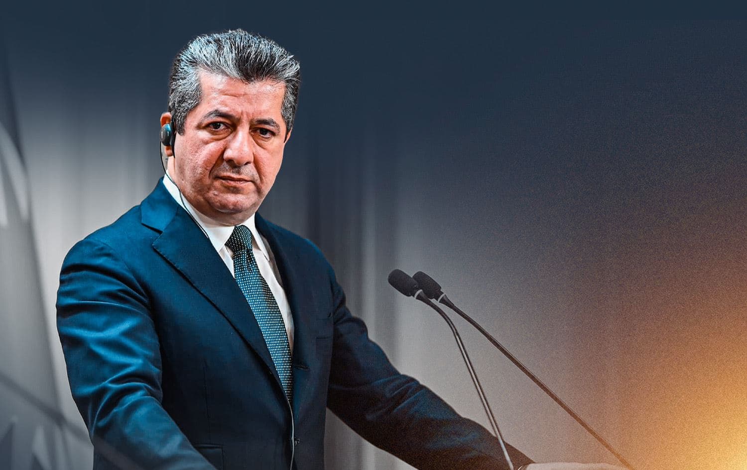 مسرور بارزاني من مجلس عزاء شهيدي زرگەزەوي: الهجمات على إقليم كوردستان بلا مبرر