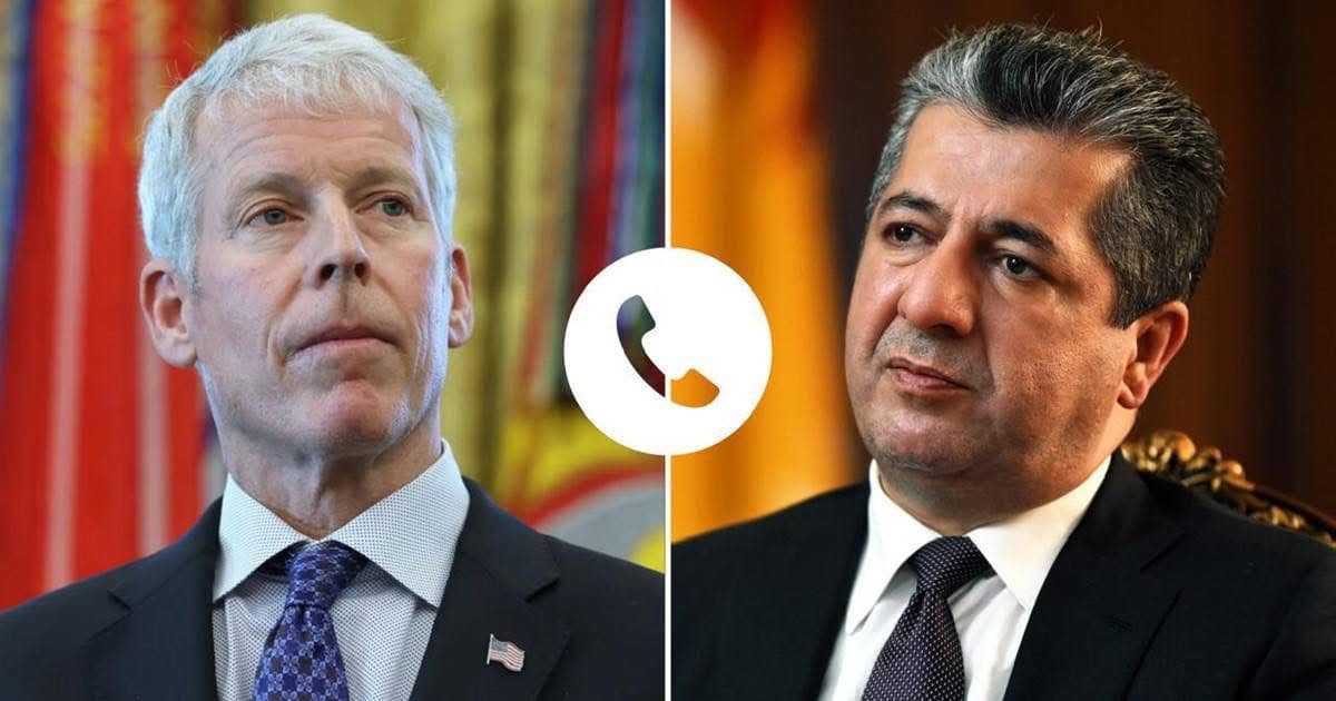 مسرور بارزاني ووزير الطاقة الأميركي يبحثان ملف الطاقة وتصدير نفط كوردستان