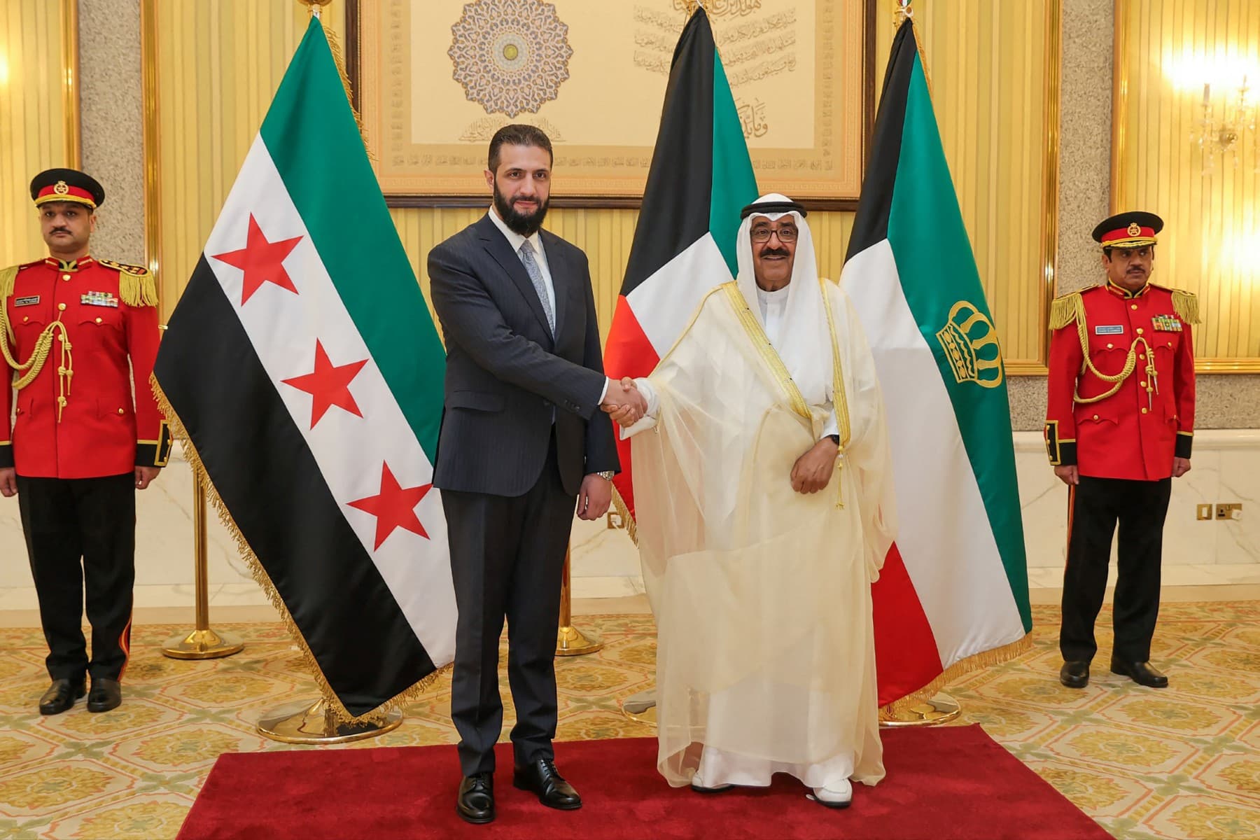 الرئيس السوري أحمد الشرع يزور الكويت في تاسع محطة خارجية 