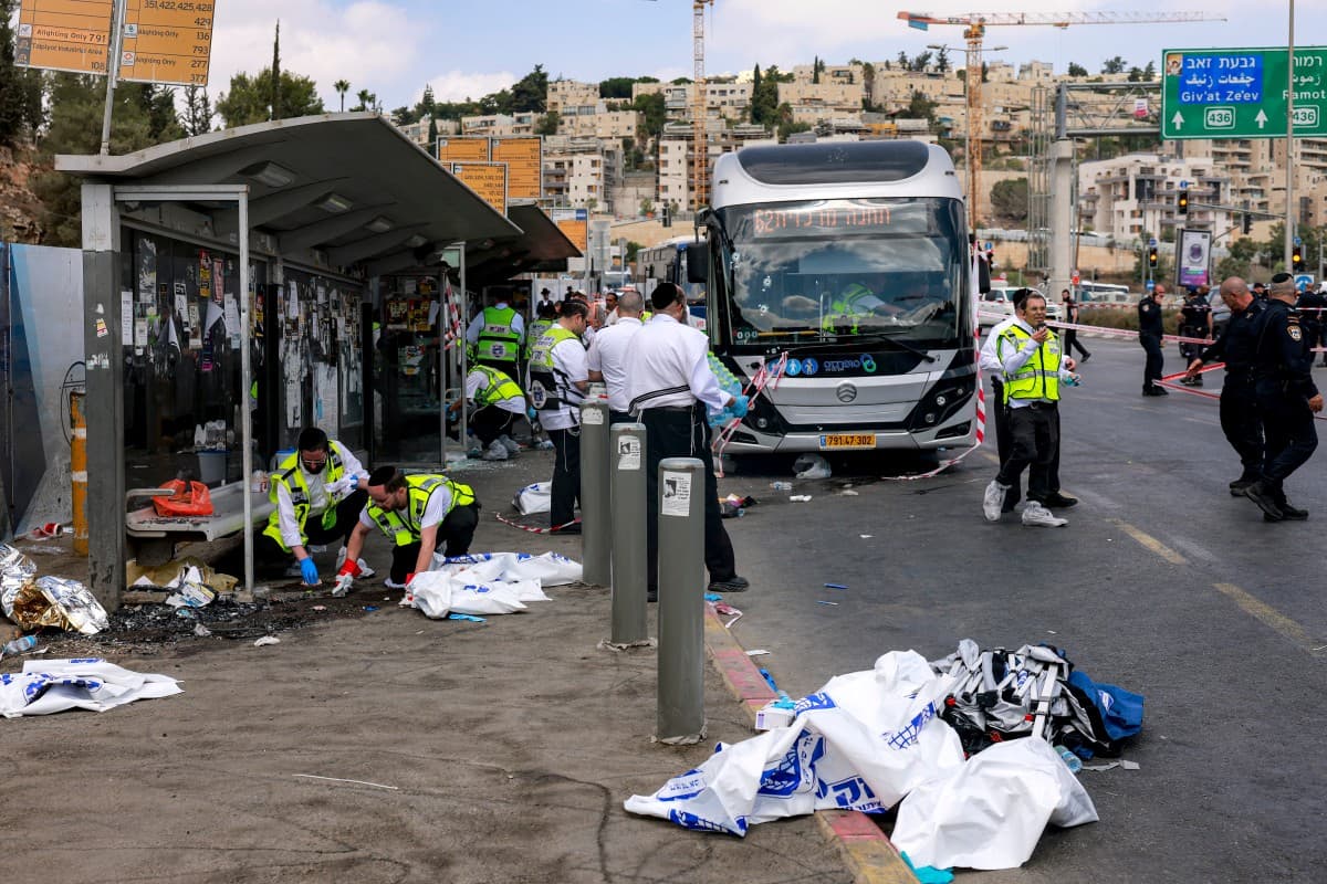 إطلاق نار في محطة حافلات شمال القدس يودي بـ7 قتلى