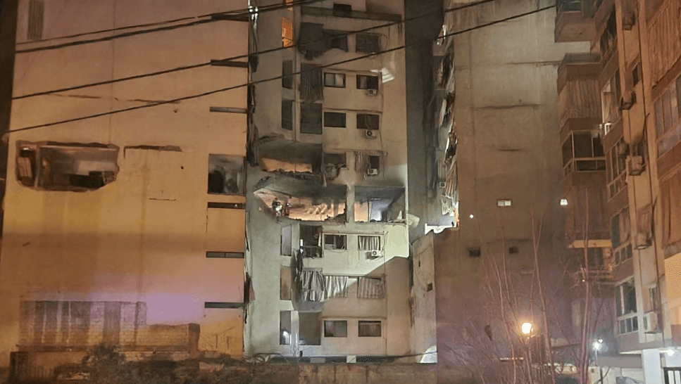 6 قتلى وجرحى في غارات إسرائيلية مفاجئة استهدفت قلب العاصمة بيروت