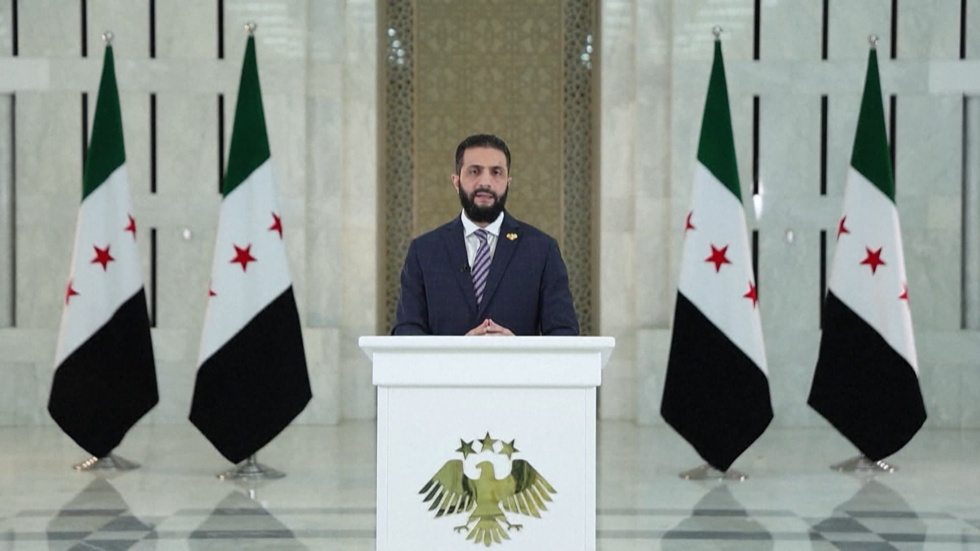 تصريح غير مسبوق..الشرع يعلن عن مفاوضات بين بلاده وإسرائيل